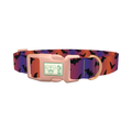 Halloween Bat Dog Collar - plastic rose gold