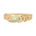 Western Cowboy Boot Dog Collar - plastic gold