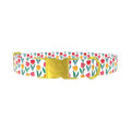 Colorful Tulip Dog Collar - metal gold