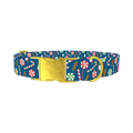 Christmas Sweets Dog Collar - metal gold