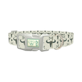 Western Skull and Arrows Dog Collar - plastic silver