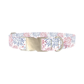 Fireworks Starburst Dog Collar - metal silver