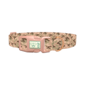 Sandy Camouflage Dog Collar - plastic rose gold