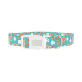 Christmas Treat Dog Collar - plastic silver