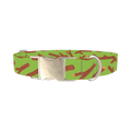 Nature Branches Dog Collar - metal silver