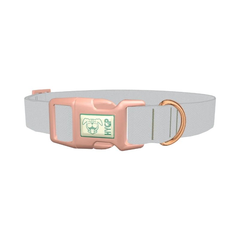 Elemental Color Dog Collar - plastic rose gold