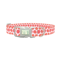 Geometric Easter Egg Dog Collar - plastic silver