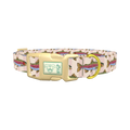 Rainbow Trout Fish Dog Collar - plastic gold