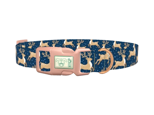 Christmas Reindeer Dog Collar