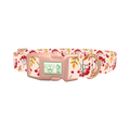 Autumn Rowanberry Dog Collar - plastic rose gold