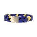 Halloween Night Dog Collar - metal gold
