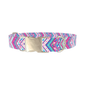 Tribal Chevron Dog Collar - metal gold
