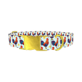 Rooster Sun Dog Collar - metal gold