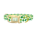 Kawaii Clover Dog Collar - plastic gold