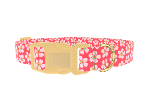 Sakura Floral Dog Collar