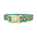 Christmas Candy Dog Collar - plastic gold
