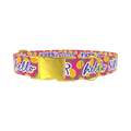 Tropical Summer Dog Collar - metal rose gold