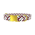 Red Playing Card Dog Collar - Thumbnail 1