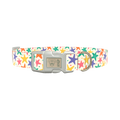 Starfish Mix Dog Collar - plastic gold