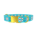 Nautical Anchor Dog Collar - metal rose gold