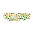 St. Patrick's Icon Dog Collar - plastic gold