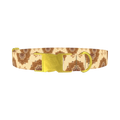 Mandala Pattern Dog Collar - metal gold