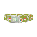 Sushi Pattern Dog Collar - plastic silver