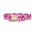 Pink Digital Camo Dog Collar - plastic rose gold