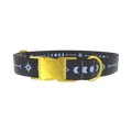 Mystic Moon Dog Collar - metal rose gold