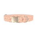 Holiday Western Cactus Dog Collar - metal silver