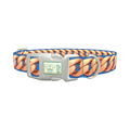 Rose Gold Chain Dog Collar - plastic silver