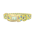 Stylized Bee Dog Collar - plastic gold