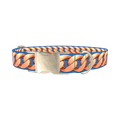 Rose Gold Chain Dog Collar - metal silver