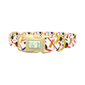 Geometric Abstract Dog Collar - plastic gold