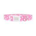 Snowflake Cat Dog Collar - plastic silver