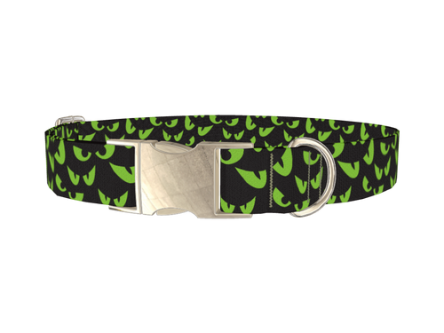 Halloween Scary Eyes Dog Collar