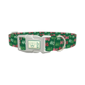 Christmas HoHo Dog Collar - plastic silver