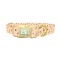 Southwestern Desert Dog Collar - plastic gold