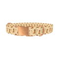 Western Cowboy Boot Dog Collar - metal rose gold