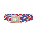 Fishing Bobber Dog Collar - plastic rose gold