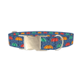 Umbrella Rain Dog Collar - metal silver