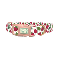 Raspberry Fruit Dog Collar - plastic rose gold