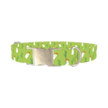 Western Ghost Dog Collar - metal silver