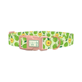 Green Apple Dog Collar - plastic rose gold