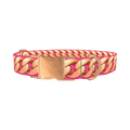 Rose Gold Chain Dog Collar - metal rose gold