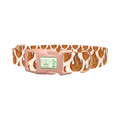 Blazing Flame Dog Collar - plastic rose gold