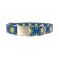 Conch Shell Sunburst Dog Collar - metal rose gold