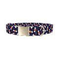 Halloween Bones Dog Collar - metal silver