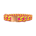 Gold Chain Dog Collar - metal rose gold