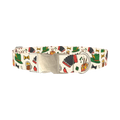 Oktoberfest Music Dog Collar - metal silver